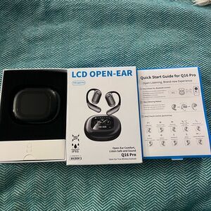 LCD Open-Ear YYK-Q16 Pro Wireless Earbuds – Excellent Condition